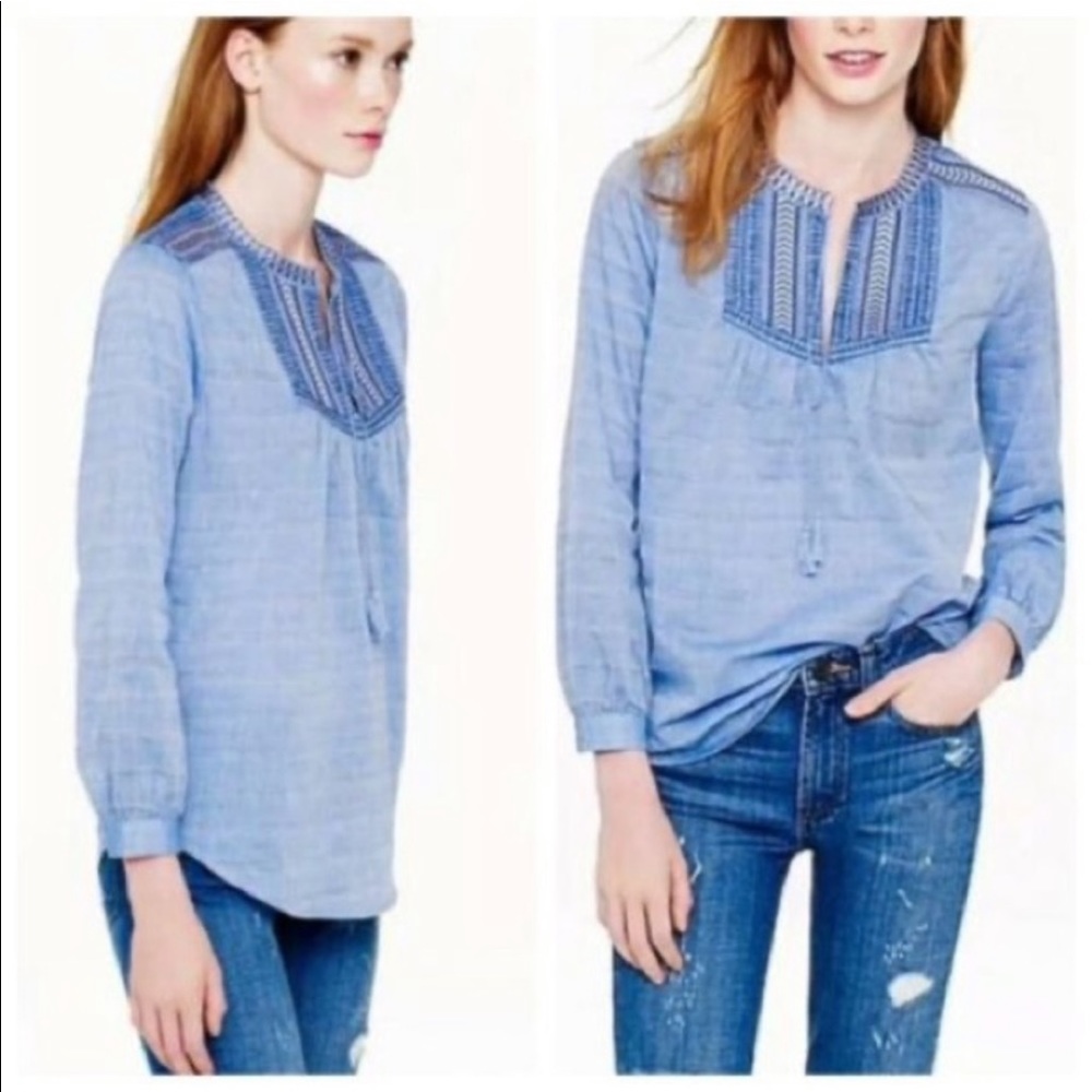 💙JCREW tunic - Picture 3 of 7